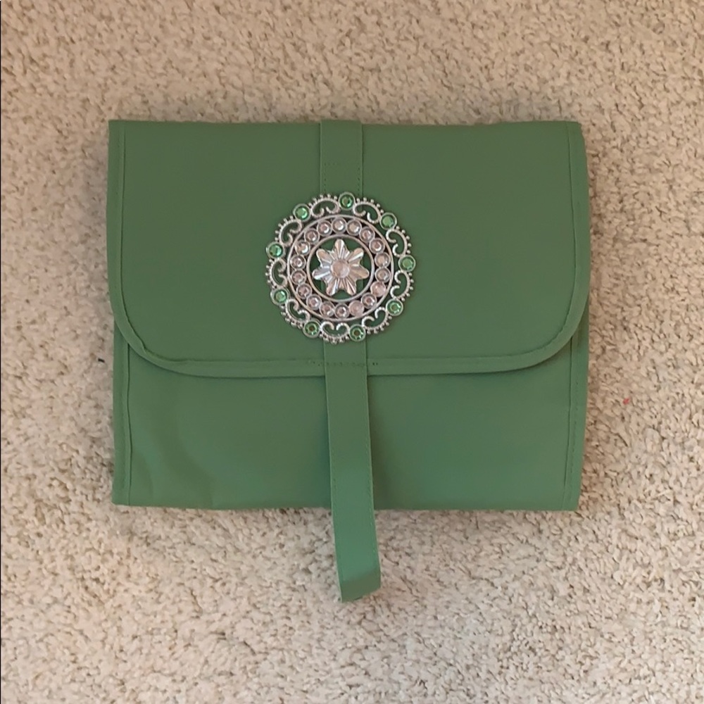 Makeup or jewelry travel bag organizer